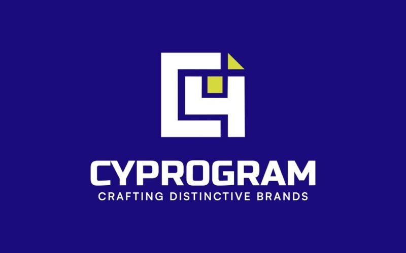 Cyprogram logo on Blue Velvet